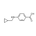 CAS#: 518336-13-5， 4-[(Cyclopropylmethyl)Amino]Benzoic Acid