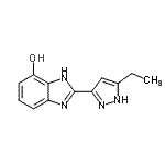 CAS#: 518355-34-5， 2-(3-Ethyl-1H-Pyrazol-5-Yl)-1H-Benzimidazol-4-Ol
