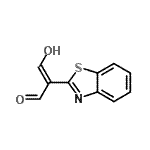 CAS#: 51864-10-9， (2Z)-2-(1,3-Benzothiazol-2-Yl)-3-Hydroxyacrylaldehyde