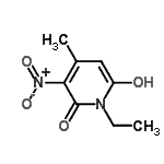 CAS#: 51867-66-4， 1-Ethyl-6-Hydroxy-4-Methyl-3-Nitro-2(1H)-Pyridinone