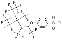 CAS#: 51947-19-4， 4-[[4,4,5,5,5-Pentafluoro-3-(Pentafluoroethyl)-1,2,3-Tris(Trifluoromethyl)Pent-1-Enyl]Oxy]Benzenesulphonyl Chloride