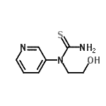 CAS#: 52054-88-3， 1-(2-Hydroxyethyl)-1-(3-Pyridinyl)Thiourea