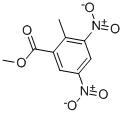 structure of CAS# 52090-24-1, 2-Methyl-3,5-Dinitro-Benzoic Acid Methyl Ester;2-METHYL-3,5-DINITRO-BENZOIC ACID METHYL ESTER;Methyl 2-Methyl-3,5-Dinitro-Benzoate