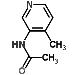 CAS#: 52090-68-3， N-(4-Methyl-3-Pyridyl)Acetamide
