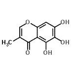 CAS#: 52099-22-6， 5,6,7-Trihydroxy-3-Methyl-4H-Chromen-4-One