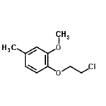 CAS#: 521061-61-0， 1-(2-Chloroethoxy)-2-Methoxy-4-Methylbenzene
