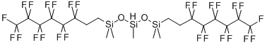 CAS#: 521069-00-1， Bis((Tridecafluoro-1,1,2,2-Tetrahydrooctyl)Dimethylsiloxy)Methylsilane