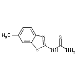 CAS#: 52112-82-0， 1-(6-Methyl-1,3-Benzothiazol-2-Yl)Thiourea