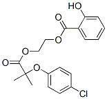 CAS#: 52161-14-5， 2-Hydroxybenzoic Acid 2-[2-(4-Chlorophenoxy)-2-Methyl-1-Oxopropoxy]Ethyl Ester