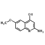 CAS#: 52176-55-3， 2-Amino-6-Methoxy-4-Quinolinol
