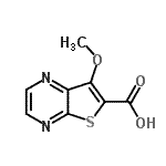 CAS#: 521948-54-9， 7-Methoxythieno[2,3-b]Pyrazine-6-Carboxylic Acid