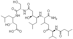 CAS#: 52329-53-0， Hydroxypepstatin