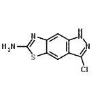 CAS#: 52347-65-6， 3-Chloro-1H-[1,3]Thiazolo[5,4-f]Indazol-6-Amine