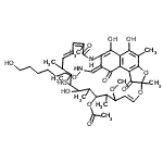 CAS#: 52370-33-9， (9E,19E,26E)-2,15,17,29-Tetrahydroxy-26-({[(6-Hydroxyhexyl)Oxy]Amino}Methylene)-11-Methoxy-3,7,12,14,16,18,22-Heptamethyl-6,23,27-Trioxo-8,30-Dioxa-24-Azatetracyclo[23.3.1.1<Sup>4,7</Sup>.0<Sup>5,28</Sup>]Triaconta-1(2 8),2,4,9,19,21,25(29)-Heptaen-13-Yl Acetate