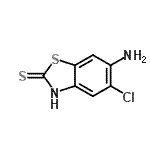 CAS#: 52386-10-4， 6-Amino-5-Chloro-1,3-Benzothiazole-2(3H)-Thione