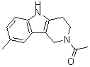 CAS#: 524002-87-7， 1-(8-Methyl-1,3,4,5-Tetrahydro-2H-Pyrido[4,3-b]Indol-2-Yl)Ethanone