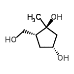 CAS#: 524011-36-7， (1S,3R,5R)-5-(Hydroxymethyl)-1-Methyl-1,3-Cyclopentanediol