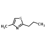 CAS#: 52414-87-6， 4-Methyl-2-Propyl-1,3-Thiazole