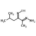 CAS#: 524675-20-5， (2E,3Z)-2-Hydrazono-N-Hydroxy-5-Methyl-3-Hexanimine