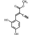 CAS#: 524934-86-9， Methyl (2E)-2-Cyano-3-(2,4-Dihydroxyphenyl)Acrylate