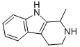 structure of CAS# 525-40-6, 1-Methyl-2,3,4,9-Tetrahydro-1H-beta-Carboline;1-Methyl-2,3,4,9-Tetrahydro-1H-$B-Carboline;Harman, 1,2,3,4-Tetrahydro-;Methtryptoline