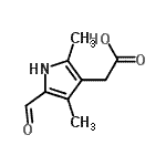 CAS#: 52513-48-1， (5-Formyl-2,4-Dimethyl-1H-Pyrrol-3-Yl)Acetic Acid