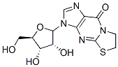 CAS#: 52538-20-2， 3-Ribofuranosyl-6,7-Dihydro-9H-Thiazolo(3,2-a)Purin-9-One
