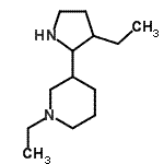 CAS#: 525537-99-9， 1-Ethyl-3-(3-Ethyl-2-Pyrrolidinyl)Piperidine