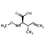 CAS#: 525646-19-9， (2R,3S)-2-(Methoxyamino)-3-Methyl-4-Pentenoic Acid