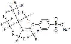 CAS#: 52584-45-9， Sodium 4-[[4,4,5,5,5-Pentafluoro-3-(Pentafluoroethyl)-1,2,3-Tris(Trifluoromethyl)-1-Pentenyl]Oxy]Benzenesulphonate