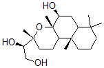 CAS#: 52591-03-4， (1R)-1-[(3R,4aS,5S,6aS,10aS,10bR)-Dodecahydro-5-hydroxy-3,4a,7,7,10a-pentamethyl-1H-naphtho[2,1-b]pyran-3-yl]-1,2-Ethanediol