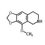 CAS#: 5263-78-5， 4-Methoxy-5,6,7,8-Tetrahydro[1,3]Dioxolo[4,5-g]Isoquinoline