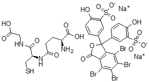 CAS#: 52682-84-5， Glutathione-sulfobromophthalein conjugate