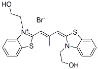 CAS#: 52686-09-6， 3-(2-Hydroxyethyl)-2-[3-[3-(2-Hydroxyethyl)-3H-Benzothiazol-2-Ylidene]-2-Methylprop-1-Enyl]Benzothiazolium Bromide