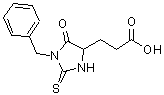 CAS#: 52689-20-0， 3-(1-Benzyl-5-Oxo-2-Thioxo-4-Imidazolidinyl)Propanoic Acid
