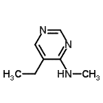CAS#: 52698-54-1， 5-Ethyl-N-Methyl-4-Pyrimidinamine