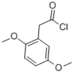 结构式 CAS# 52711-92-9, (2,5-二甲氧基苯基)乙酰氯