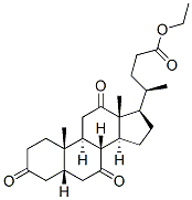 CAS#: 52718-49-7， Ethyl 3,7,12-Trioxo-5beta-cholan-24-Oate