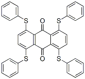 CAS#: 52741-01-2， 1,4,5,8-Tetrakis(Phenylthio)Anthraquinone