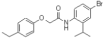CAS#: 528531-90-0， N-(4-Bromo-2-Isopropylphenyl)-2-(4-Ethylphenoxy)Acetamide