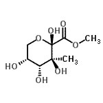 CAS#: 528584-68-1， Methyl 3-C-methyl-beta-D-fructopyranosonate