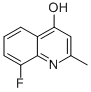 structure of CAS# 5288-22-2, 8-Fluoro-2-Methyl-4-Quinolinol;8-FLUORO-4-HYDROXY-2-METHYLQUINOLINE;8-FLUORO-2-METHYL-4-QUINOLINOL;8-Fluoro-2-Methylquinolin-4-Ol