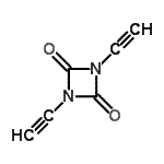 CAS#: 528871-28-5， 1,3-Diethynyl-1,3-Diazetidine-2,4-Dione