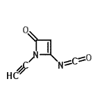 CAS#: 528871-30-9， 1-Ethynyl-4-isocyanato-2(1H)-azetone