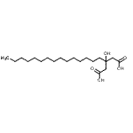 CAS#: 52939-64-7， 3-Hydroxy-3-Pentadecylpentanedioic Acid