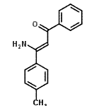 CAS#: 52939-90-9， (2Z)-3-Amino-3-(4-Methylphenyl)-1-Phenyl-2-Propen-1-One