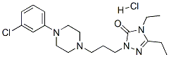 CAS#: 52942-37-7， 2-[3-[4-(3-Chlorophenyl)Piperazin-1-Yl]Propyl]-4,5-Diethyl-2,4-Dihydro-3H-1,2,4-Triazol-3-One Hydrochloride
