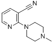 structure of CAS# 52943-14-3, 2-(4-Methylpiperazin-1-Yl)Nicotinonitrile;2-(4-Methyl-1-Piperazinyl)-3-Pyridinecarbonitrile;2-(4-Methylpiperazin-1-Yl)Nicotinonitrile;Aj-333/25006217