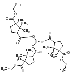 CAS#: 52951-37-8， O3-bis[(3-ethoxycarbonyl-2,2,3-trimethyl-cyclopentanecarbonyl)oxy]bismuthanyl O1-ethyl 1,2,2-trimethylcyclopentane-1,3-dicarboxylate