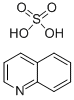 structure of CAS# 530-66-5, Quinolinium Hydrogen Sulphate;Quinoline Sulfate;Quinoline Bisulfate